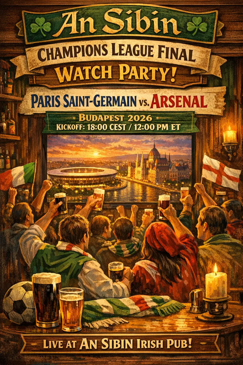 UEFA Champions League Final: Paris Saint-Germain vs. Arsenal event